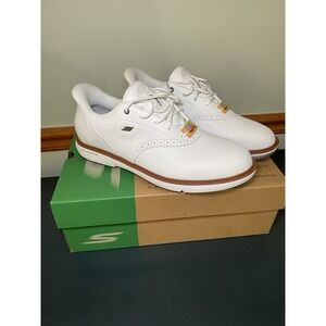 Skechers GO GOLF PRESTIGE Slip Ins Men's Sz 10 Golf Shoes NEW WHITE